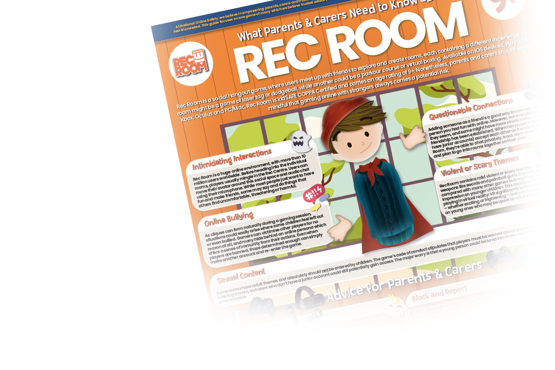 Rec Room Free Online Safety Guide
